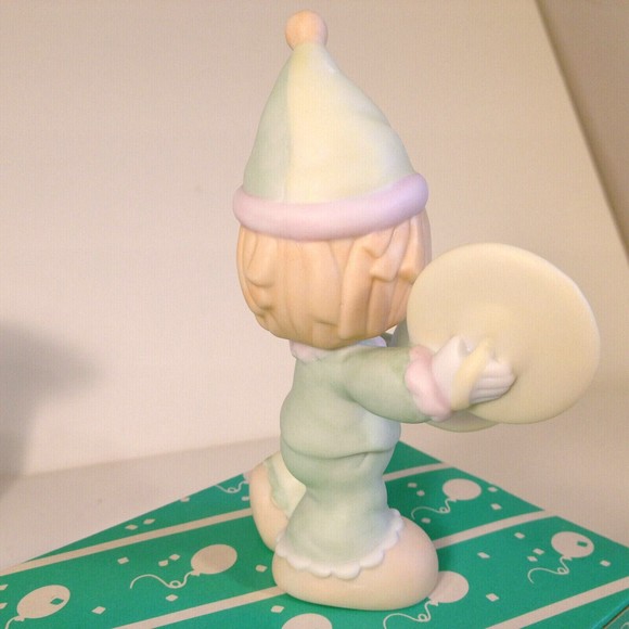 Precious Moments Charter Member A Smile's The Cymbal of Joy 1987 B-0102 - Picture 5 of 11